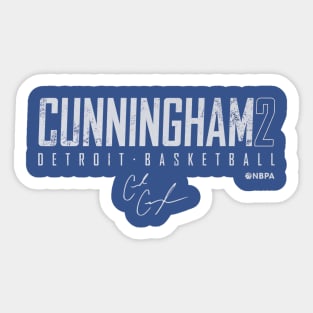 Cade Cunningham Detroit Elite Sticker